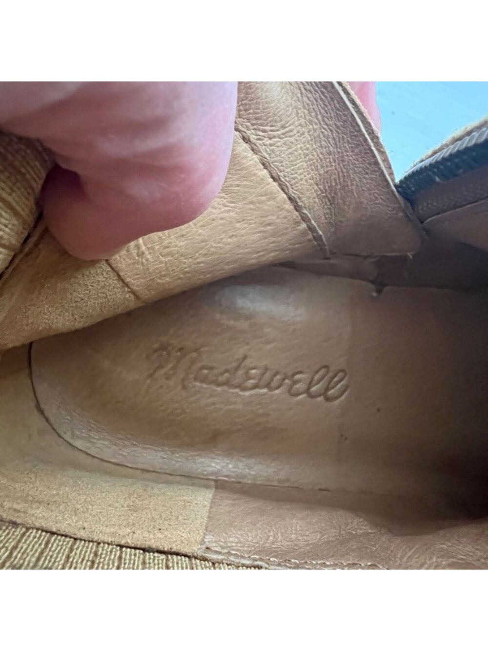 NWOB Madewell Henry Lugsole Chelsea Boots Distant Sand Chunky Ankle 8 Gorpcore - Picture 7 of 10